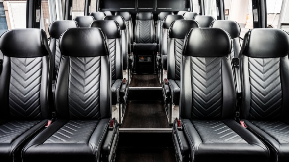 25 passenger minibus inside grand forks