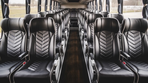 54 passenger charter bus rental fargo