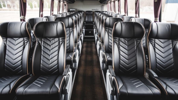 56 passenger charter bus rental fargo