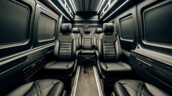 fargo sprinter van with driver interior